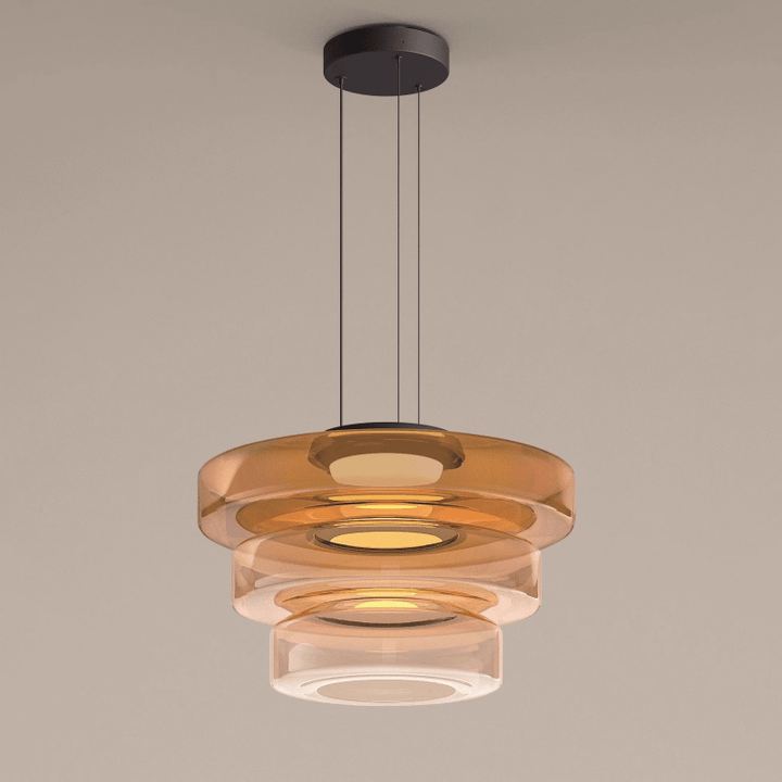 AA NOT AVAIALBLE Modern üveg függőlámpa Bauhaus stílusban - AuroraSphere