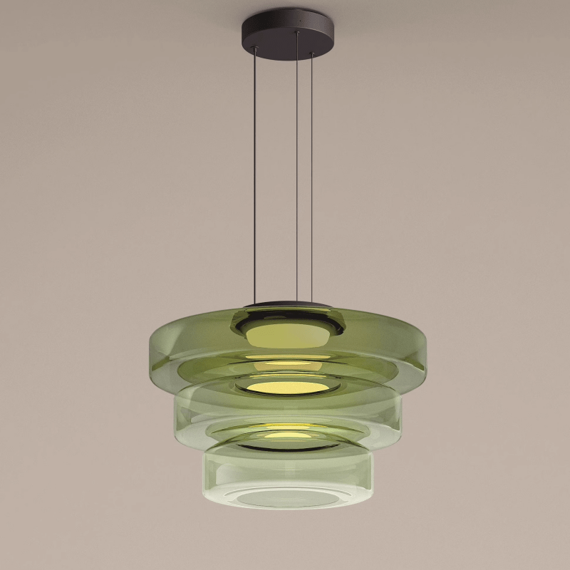 AA NOT AVAIALBLE Modern üveg függőlámpa Bauhaus stílusban - AuroraSphere