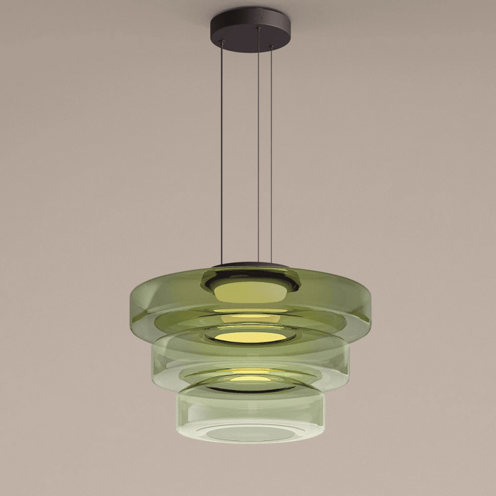 AA NOT AVAIALBLE Modern üveg függőlámpa Bauhaus stílusban - AuroraSphere