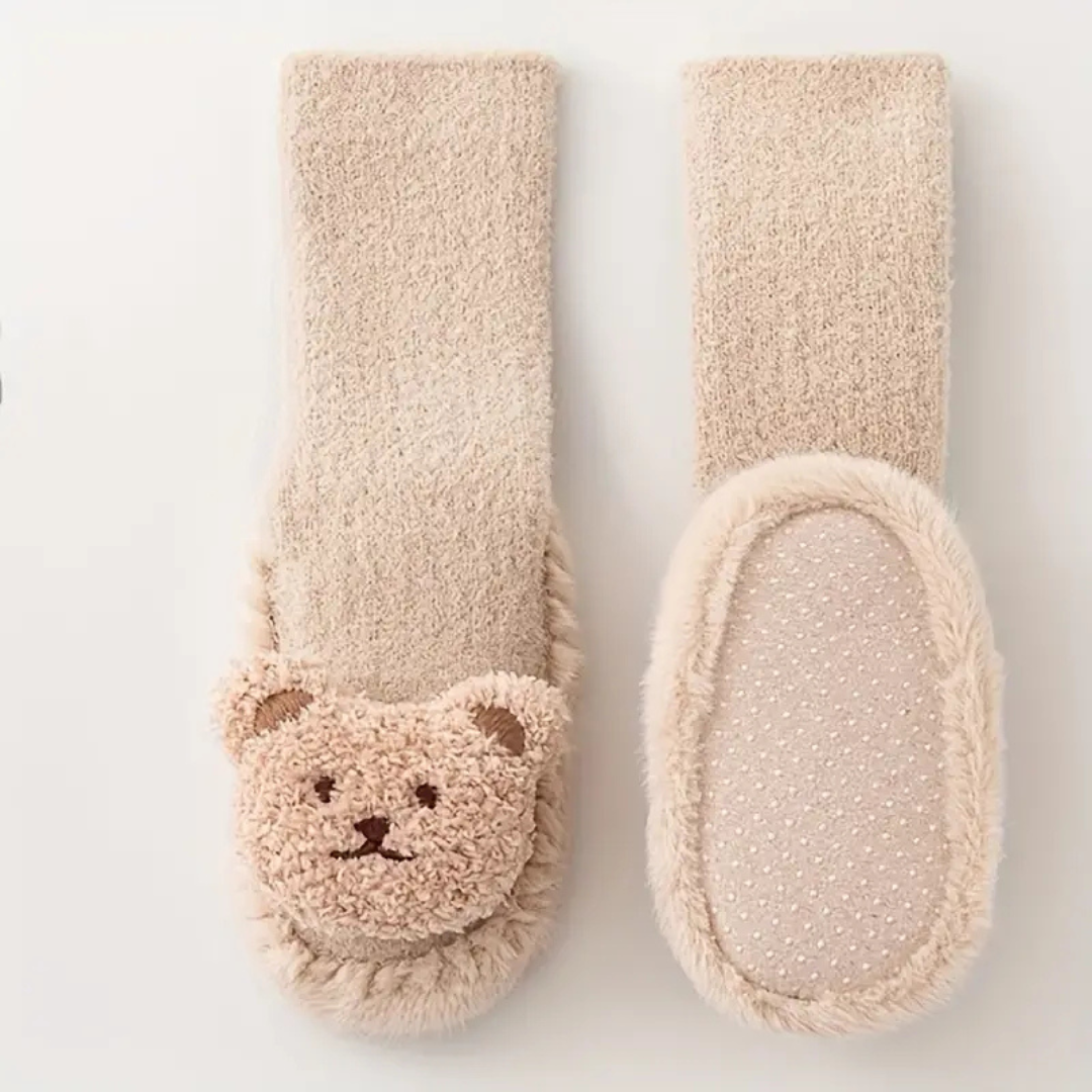 Gyerek házi papucs zoknik mackókkal – CozyBear