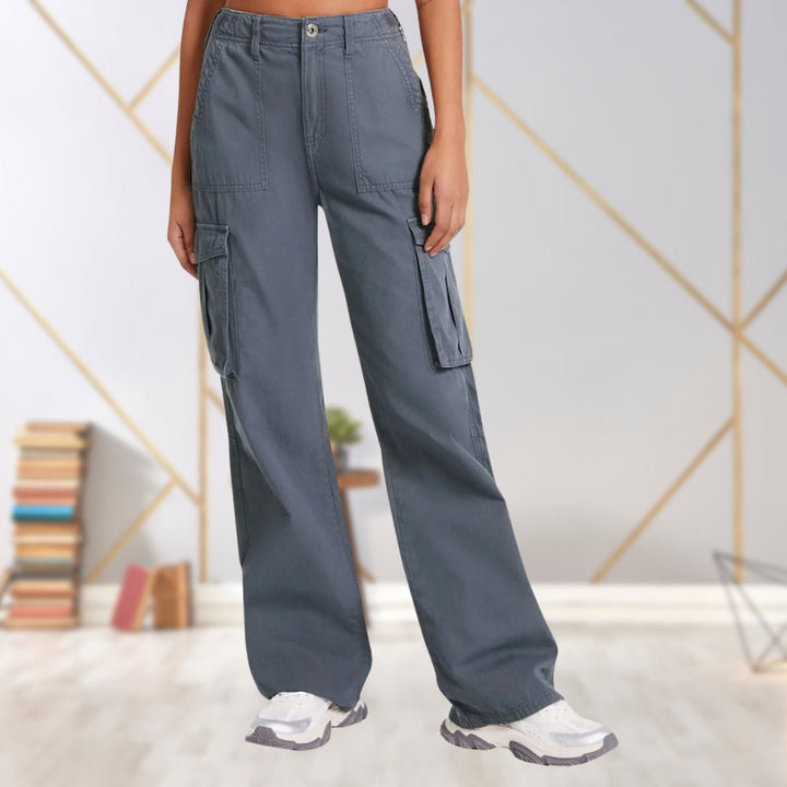 Slim-Fit Női Cargó Nadrág - Maya
