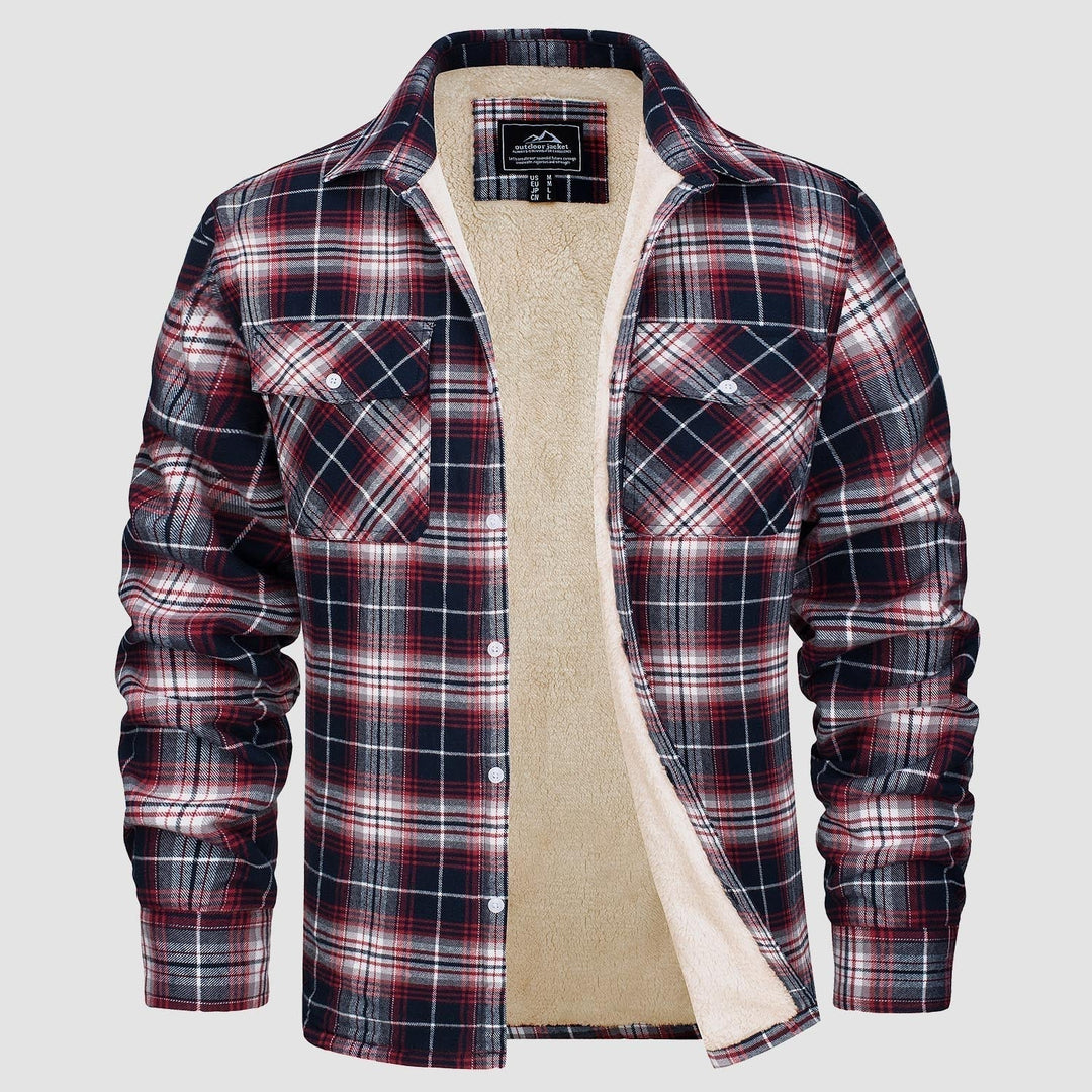 Kényelmes fleece ing - Ruben