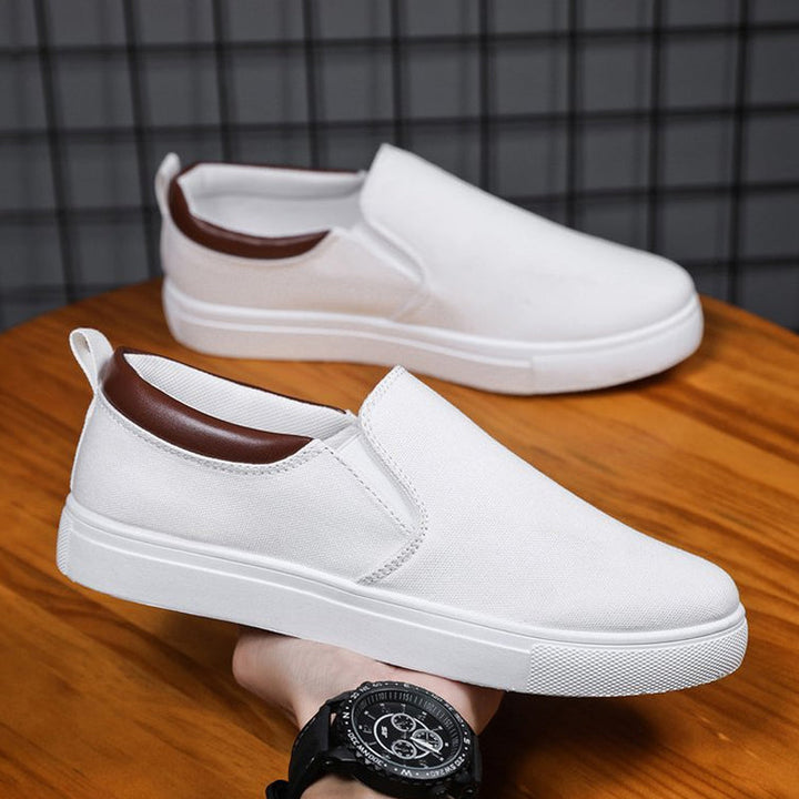 Lennard vászon férfi slip-on cipők