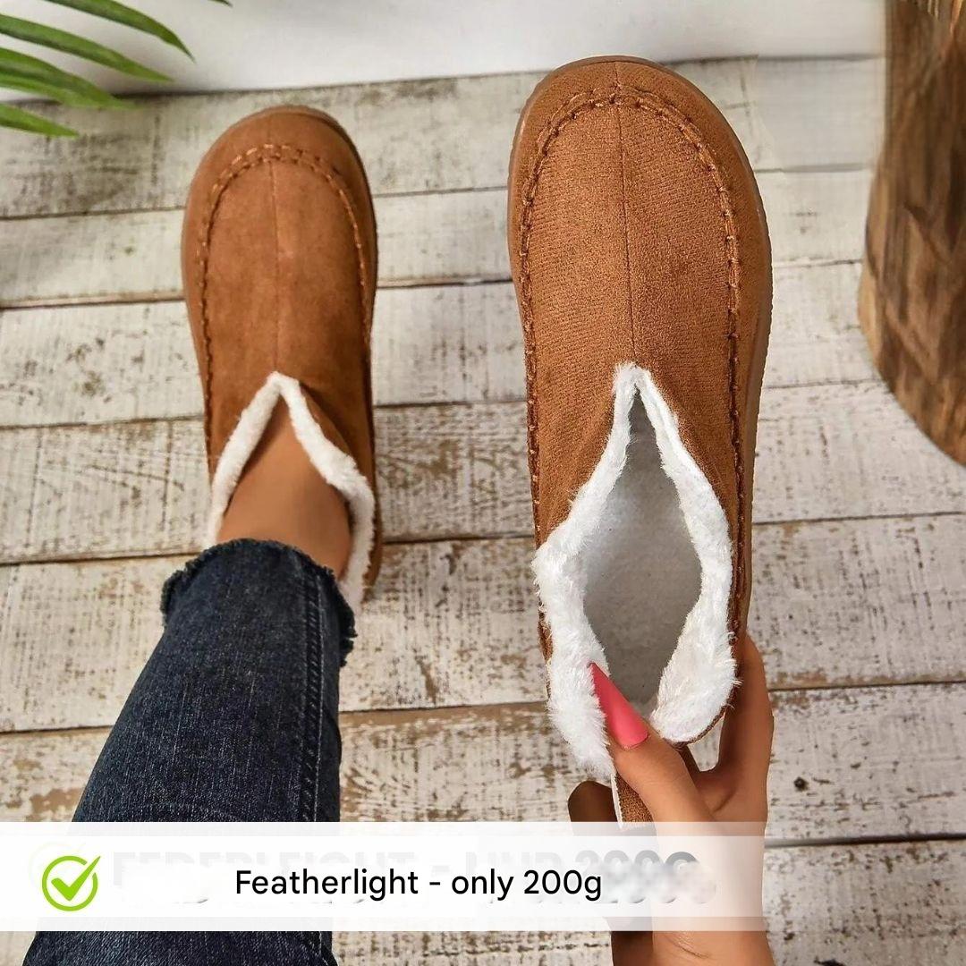 Fleece béléssel ellátott házi papucs – Amália
