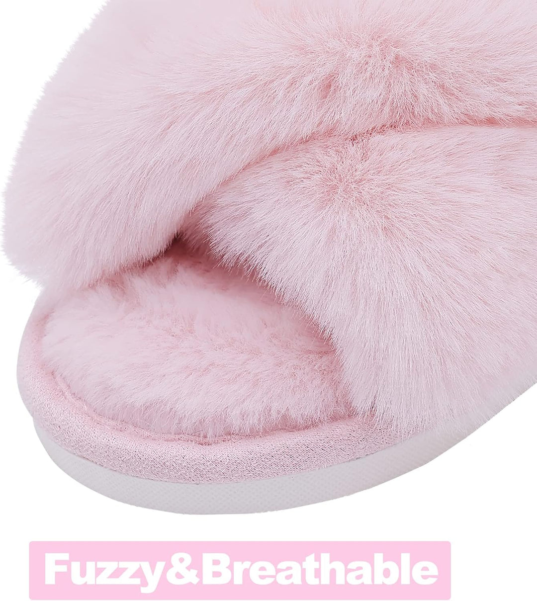 Fuzzy Slippers memóriahabos talpú - CloudStep