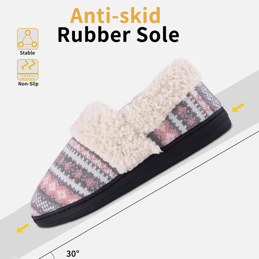 Téli Kötött Papucsok - CozyCloud