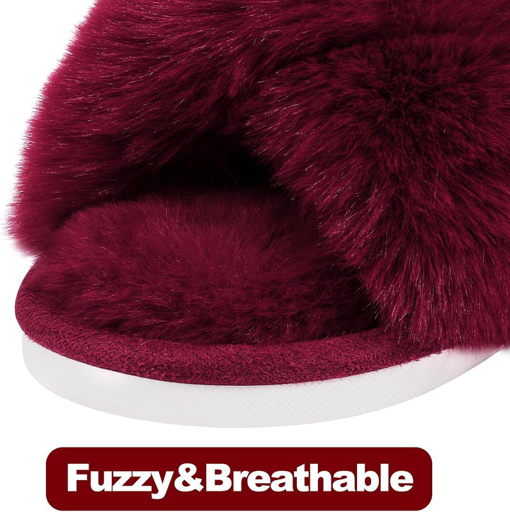 Fuzzy Slippers memóriahabos talpú - CloudStep