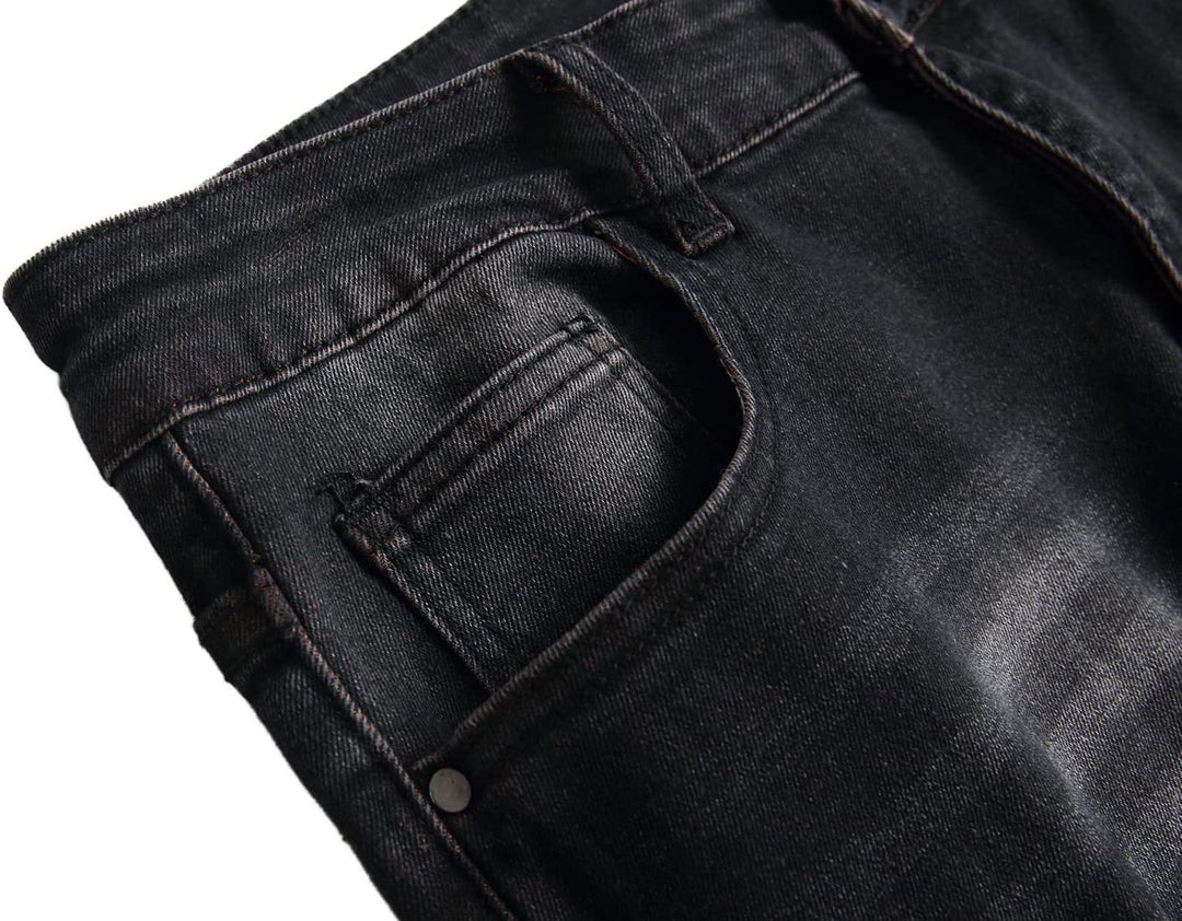 AA OOS Férfi Slim-Fit Koptatott Farmer - Mick