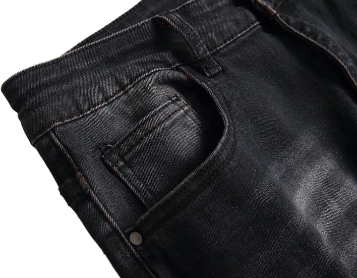 AA OOS Férfi Slim-Fit Koptatott Farmer - Mick