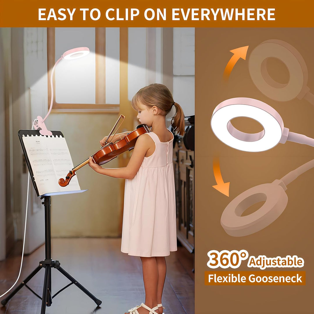 3 színmódos LED asztali klipszes lámpa & rugalmas gooseneck – Selvara (1+1 INGYEN)
