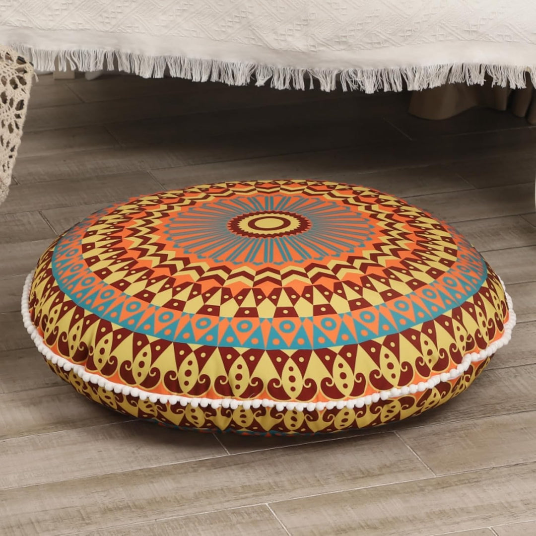 AA NOT AVAIALBLE Kerek Nagy Meditációs Párna Memóriahabbal (81 cm)