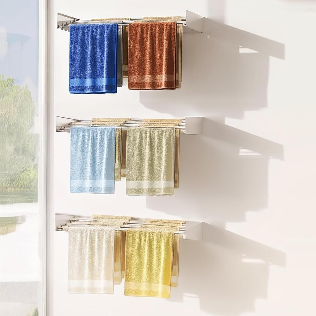 Falra Szerelhető Összecsukható Ruhaszárító Állvány – DryWall
