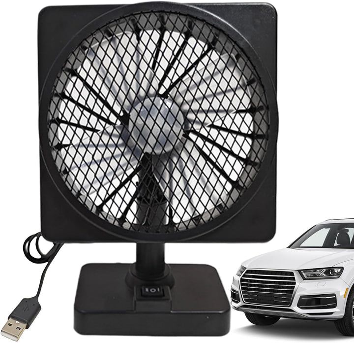 12V USB Levegő Keringető Autós Légkondicionáló Ventilátor 360°-os Forgással (1+1 INGYEN) – Aurovent