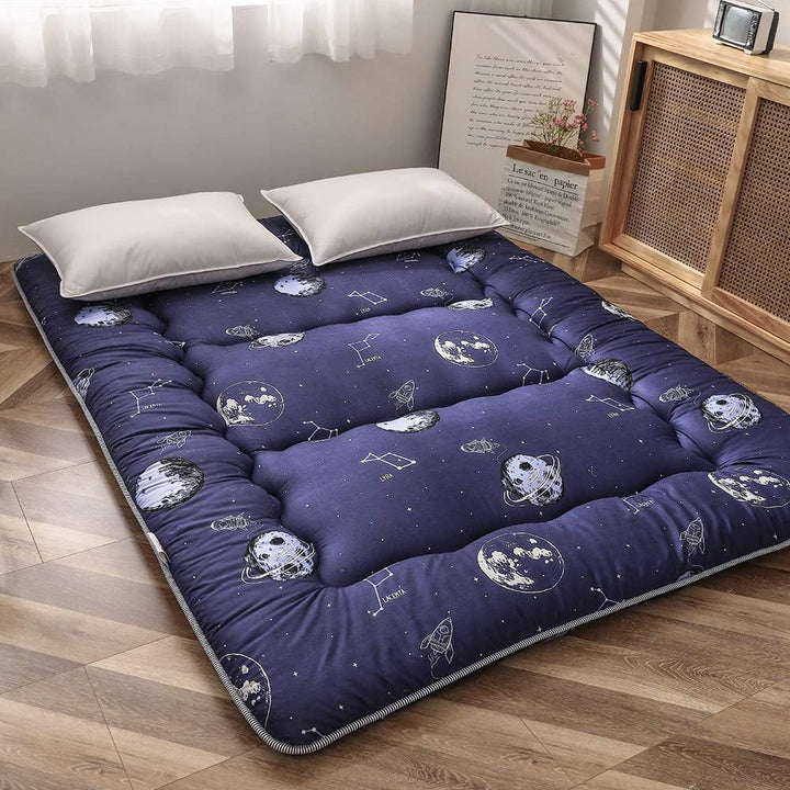 Hajtható japán futon padlómatrac memóriahab támogatással – Arivon