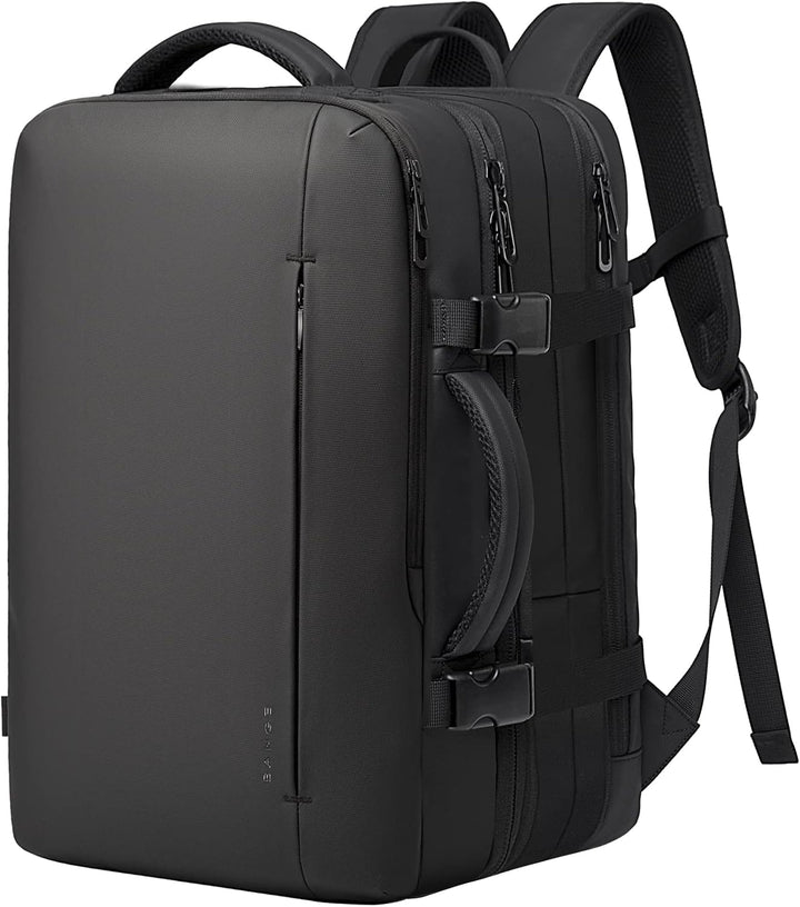 Bővíthető 26–45L vízálló utazó hátizsák laptop rekesszel és sporttáska fogantyúval