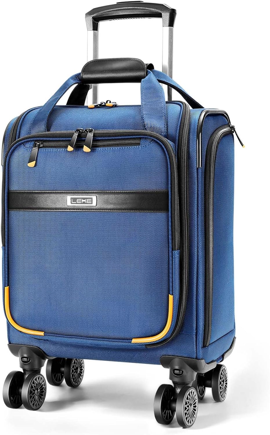 Légitársaság által jóváhagyott, az ülés alá beleférő kézi poggyász forgó kerekekkel és laptop zsebbel