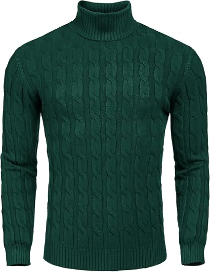 Casual kötött férfi garbó - Sander