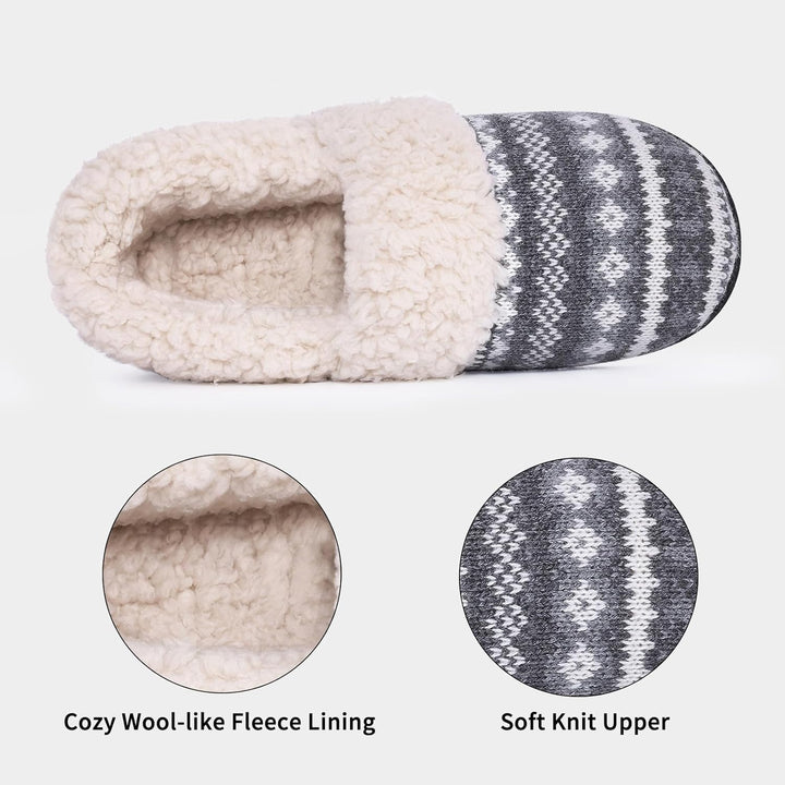 Téli Kötött Papucsok - CozyCloud