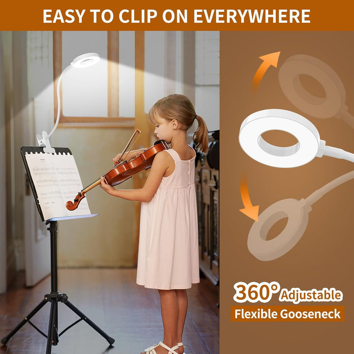 3 színmódos LED asztali klipszes lámpa & rugalmas gooseneck – Selvara (1+1 INGYEN)