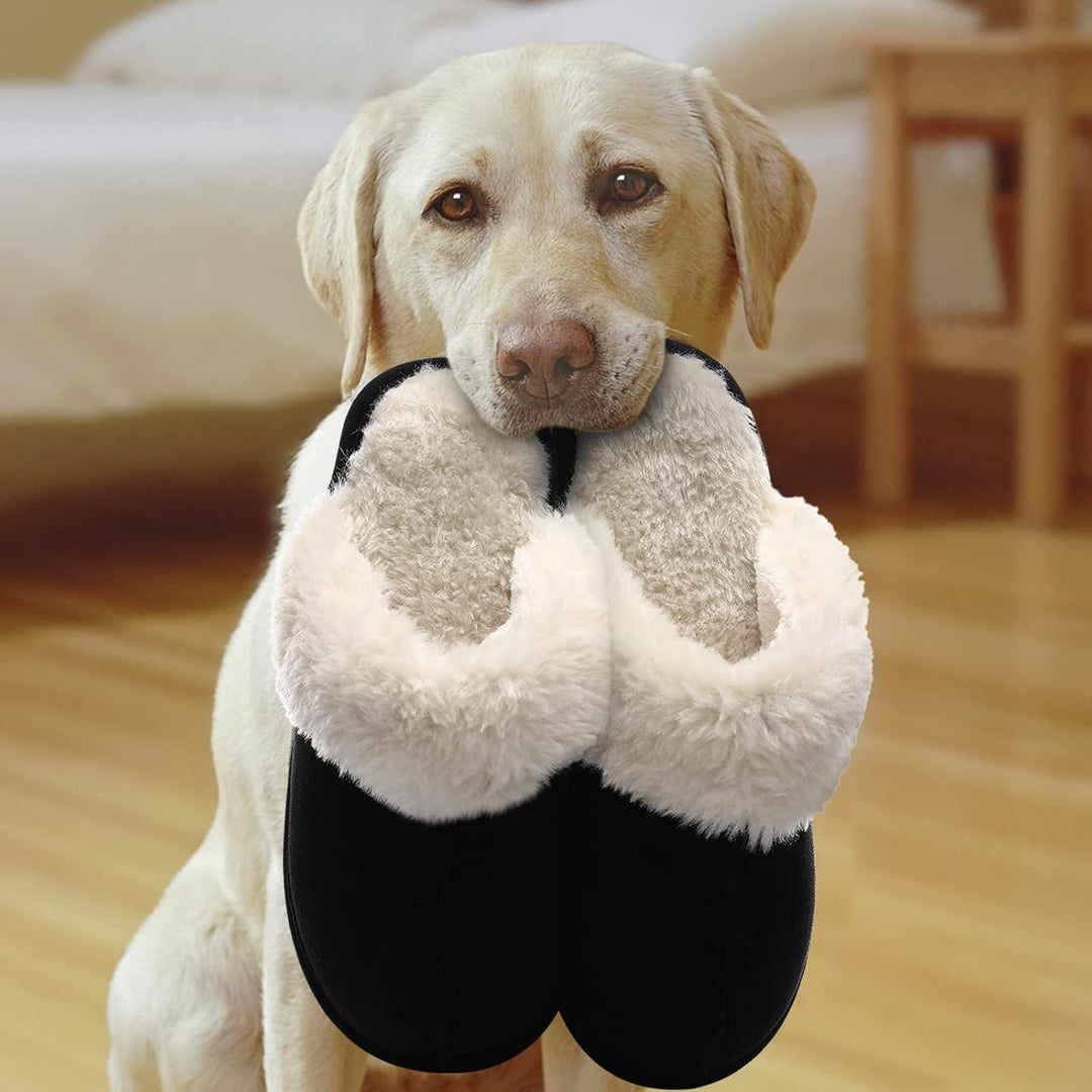 Fuzzy Memory Foam Papucs - SoftStep
