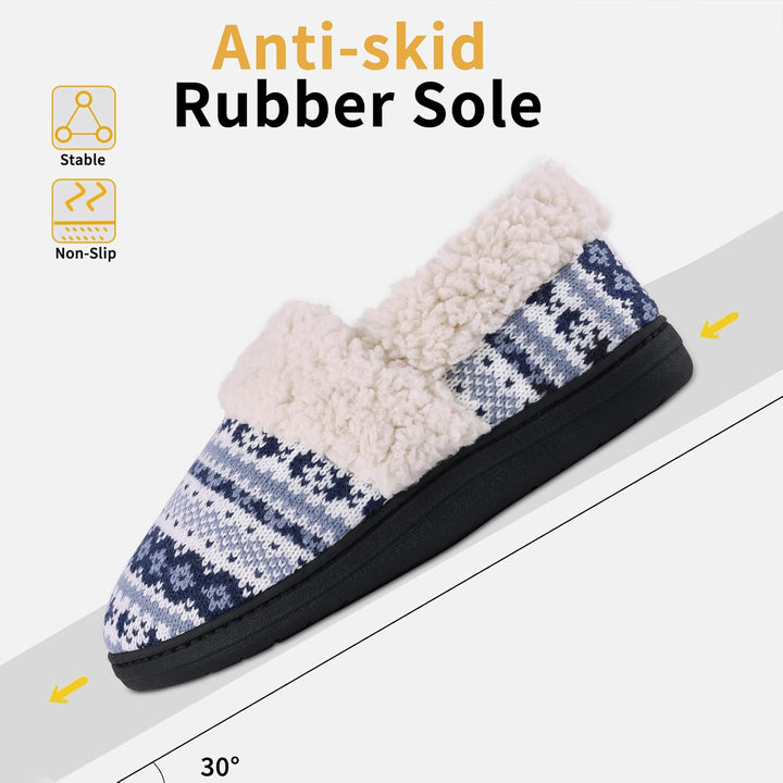 Téli Kötött Papucsok - CozyCloud