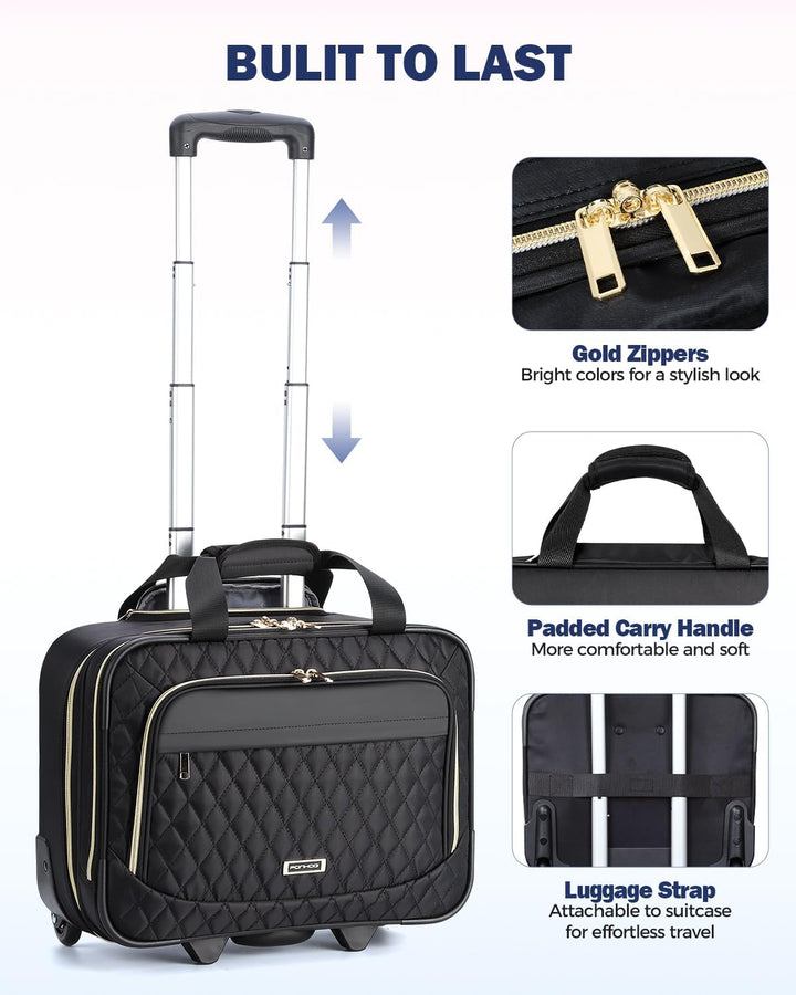 AA OOS 15,6" gördíthető laptop táska több rekesszel és repülésre engedélyezett mérettel