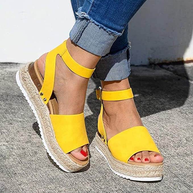 Divatos Női Espadrille Nyári Szandálok – Liv