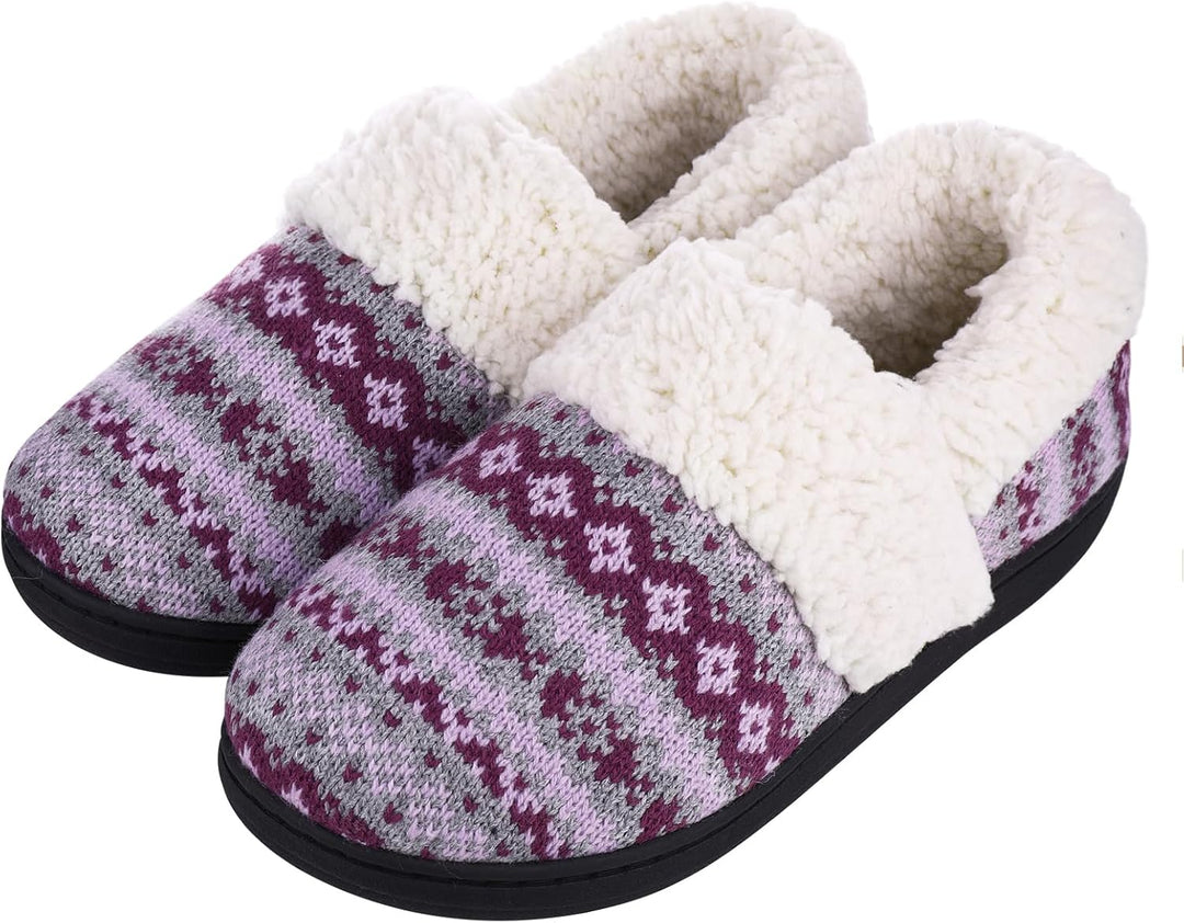 Téli Kötött Papucsok - CozyCloud