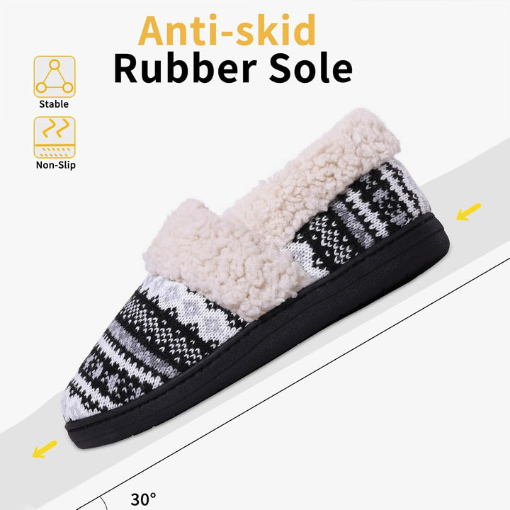 Téli Kötött Papucsok - CozyCloud