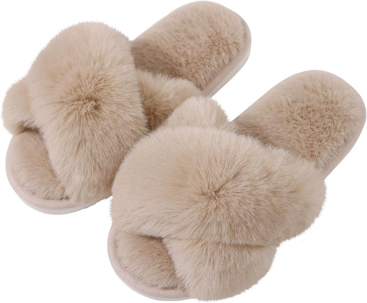 Fuzzy Slippers memóriahabos talpú - CloudStep