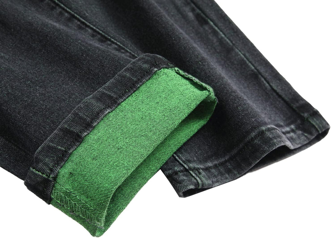 AA OOS Férfi Slim-Fit Koptatott Farmer - Mick