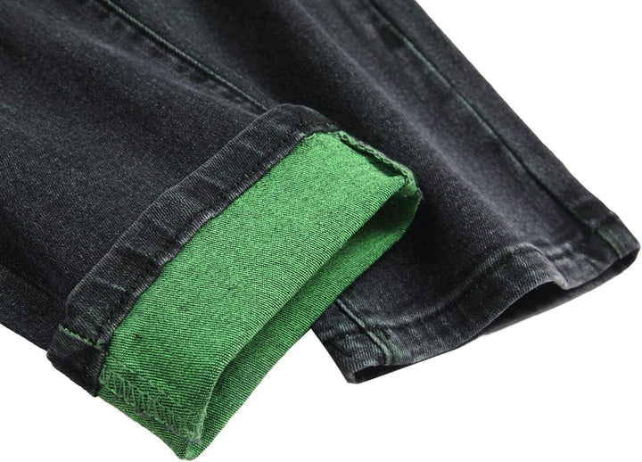 AA OOS Férfi Slim-Fit Koptatott Farmer - Mick
