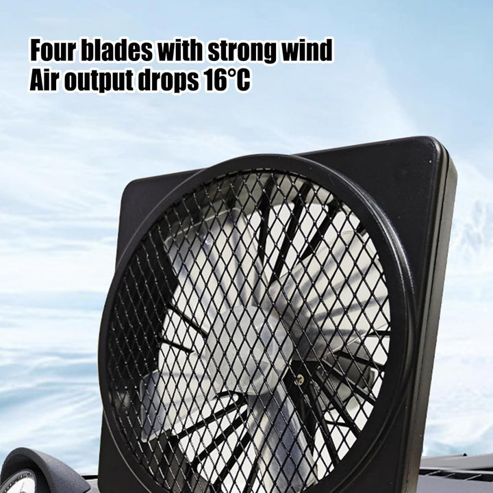 12V USB Levegő Keringető Autós Légkondicionáló Ventilátor 360°-os Forgással (1+1 INGYEN) – Aurovent