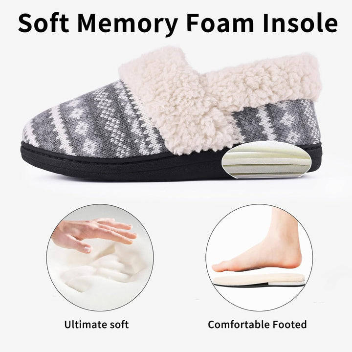 Téli Kötött Papucsok - CozyCloud