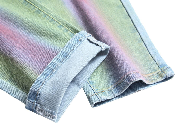 AA OOS Férfi Slim-Fit Koptatott Farmer - Mick