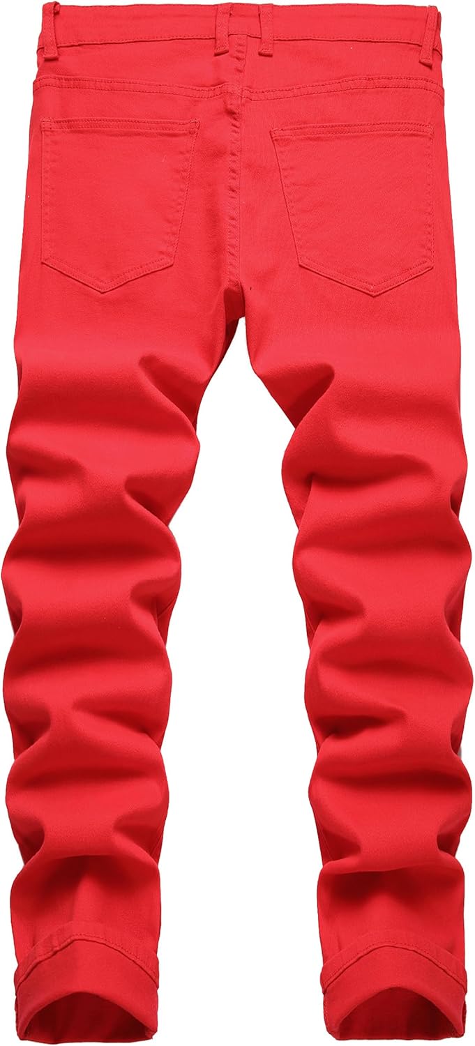 AA OOS Férfi Slim-Fit Koptatott Farmer - Mick