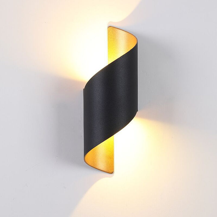 Modern Spirál LED Fali Lámpa - TwistLight