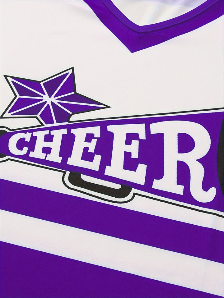Lila Cheerleader Szett Gyerek – Sparkzi