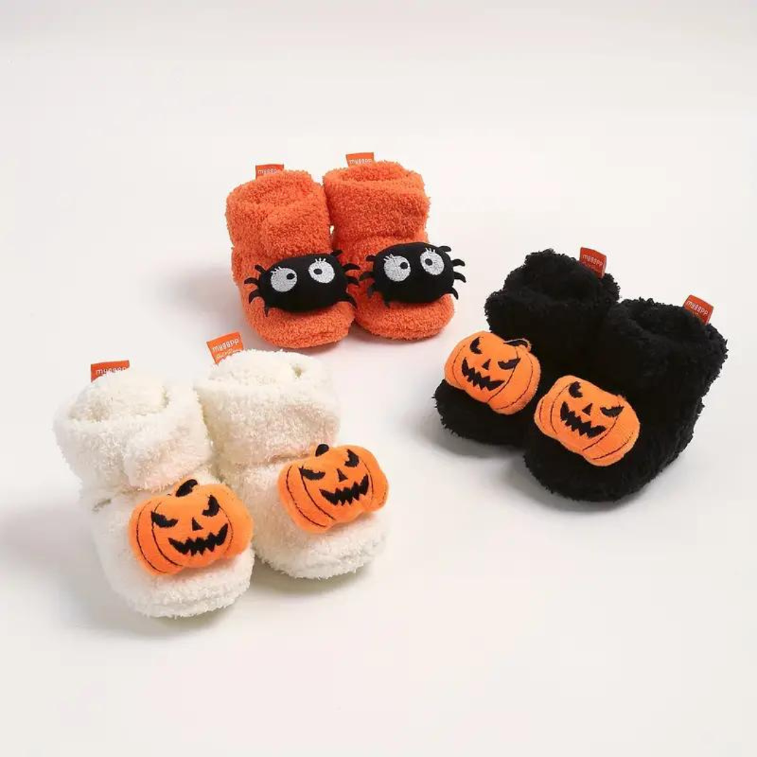 Gyermek Halloween Papucs Karaktermintával – SpookySteps