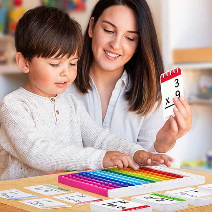 Interaktív matematikai tanulókártyák gyerekeknek – Játékosan tanulj meg számolni