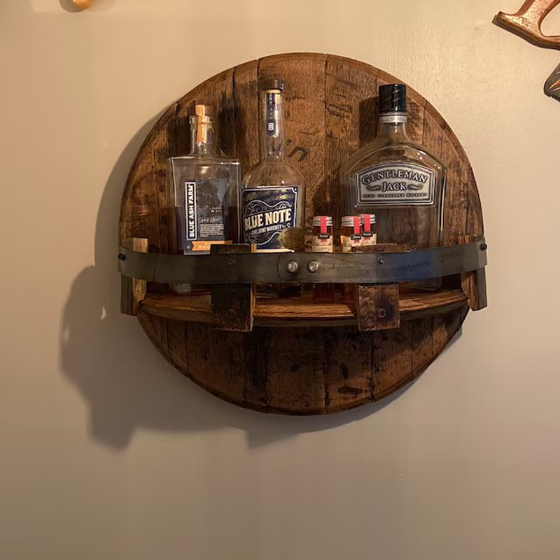 Bourbon Whiskey hordó állvány tölgyfából – Oakspire
