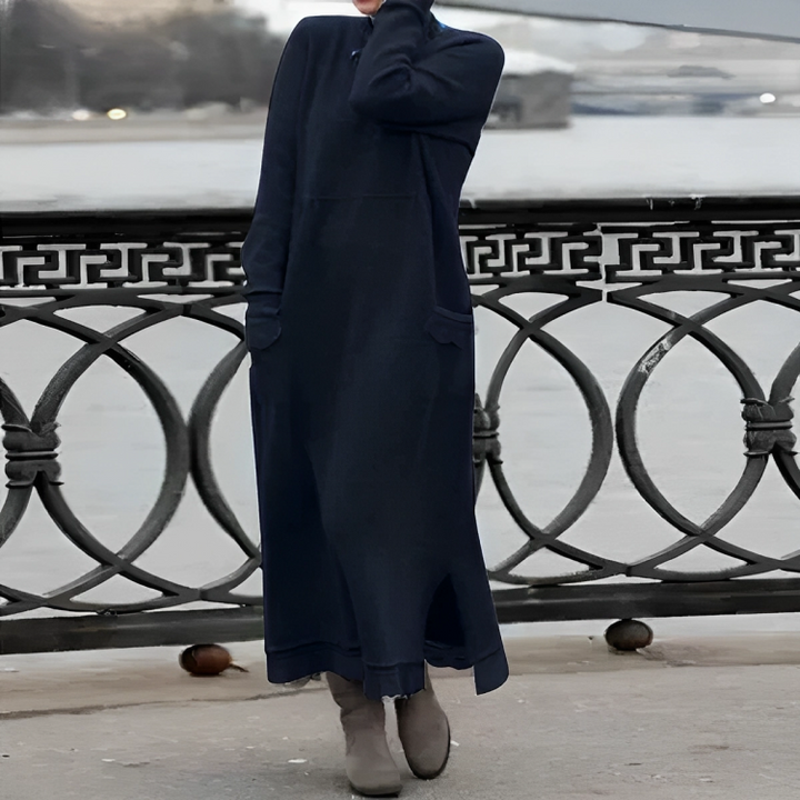 Casual Hosszú Téli Ruha - Noelle