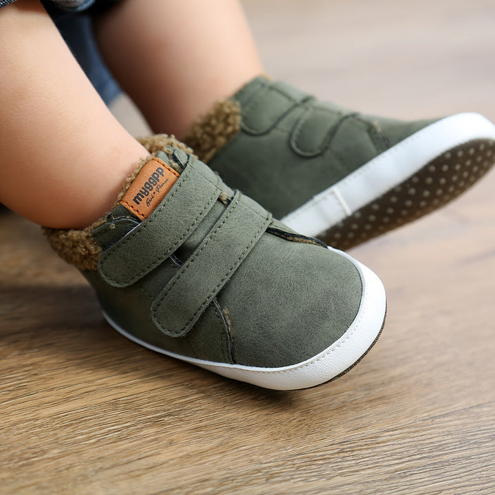 Meleg Babycsizmák Noor tépőzárral – Készen minden téli napra!