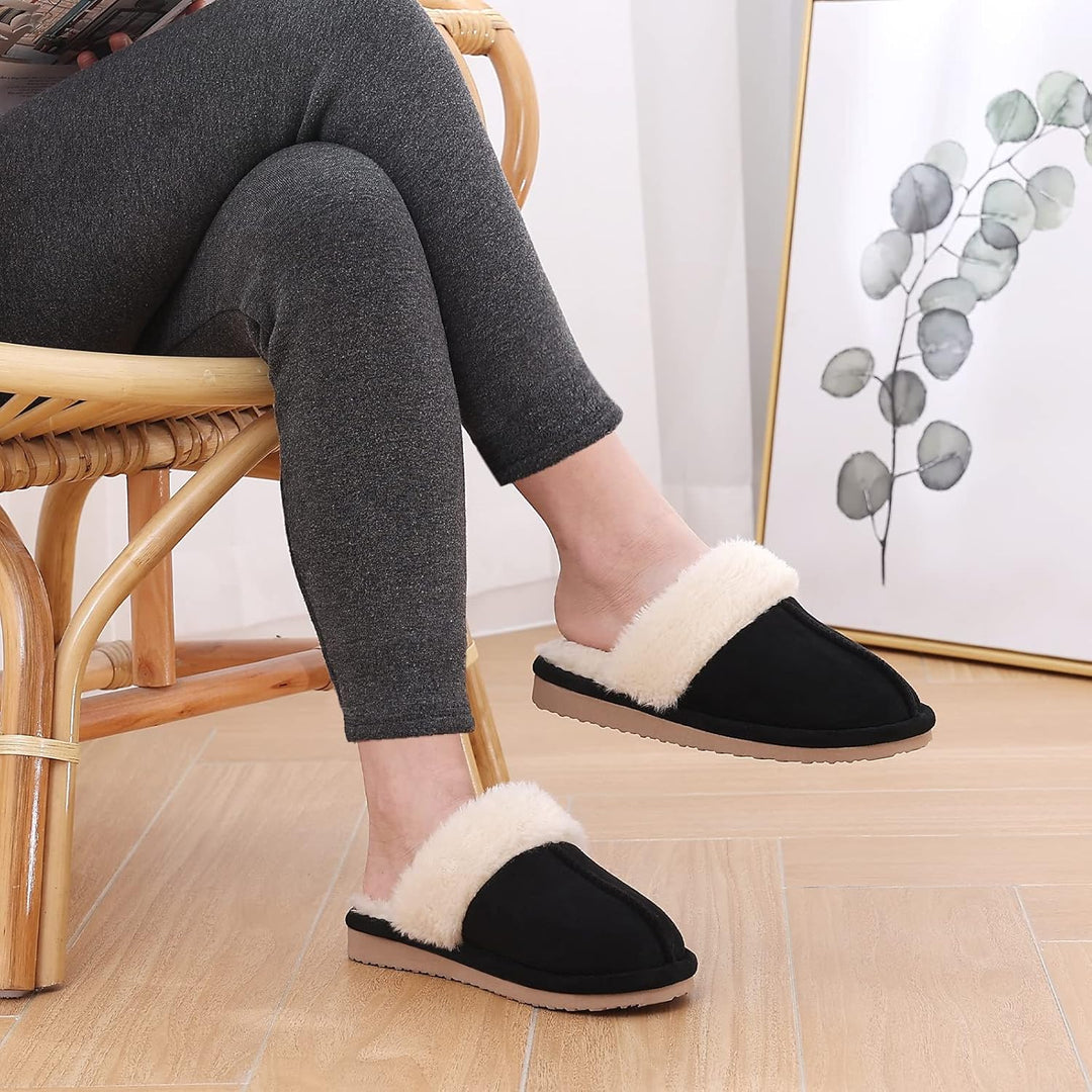 Fuzzy Memory Foam Papucs - SoftStep