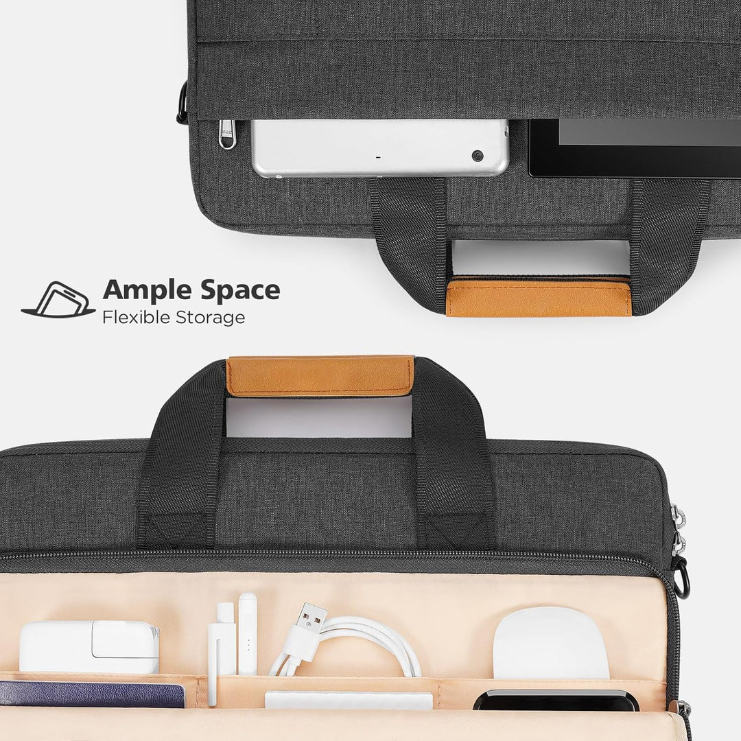 Vízálló laptop válltáska 360°-os védő párnázással