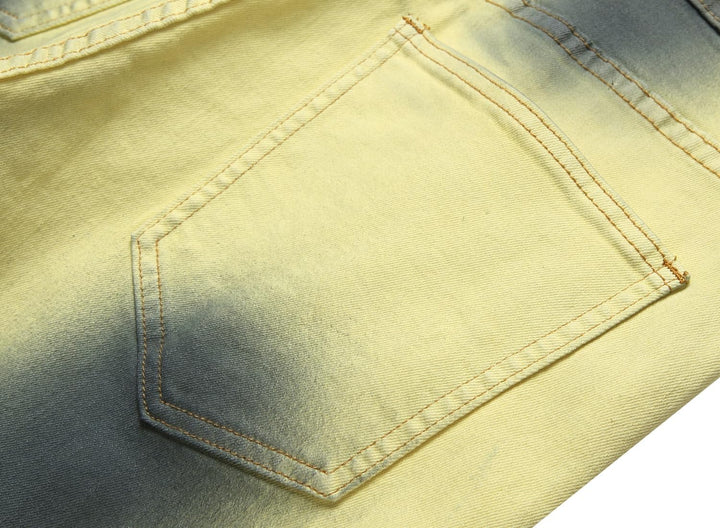AA OOS Férfi Slim-Fit Koptatott Farmer - Mick