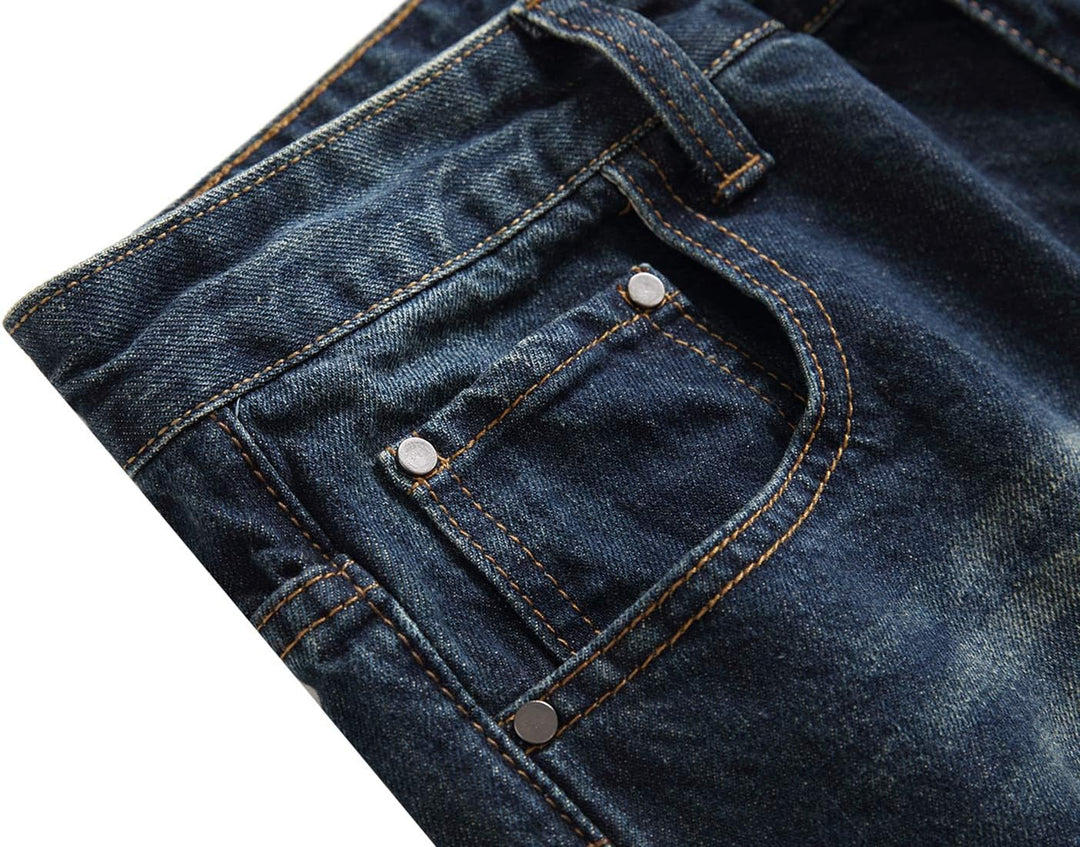 AA OOS Férfi Slim-Fit Koptatott Farmer - Mick