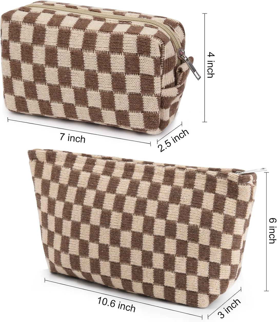 Must-Have Kockás Sminktasak Szett
