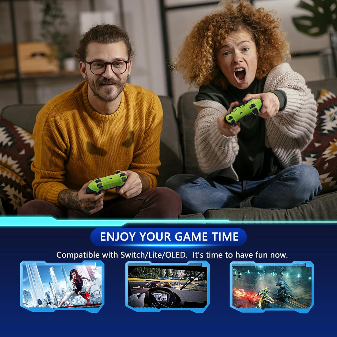 Vezeték nélküli kapcsolóvezérlő Hall effektus joystickokkal és turbo funkcióval – Nexora