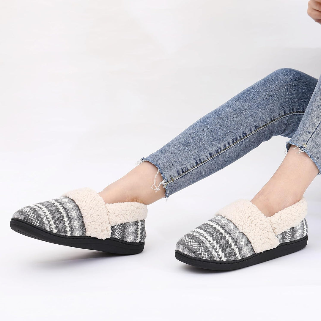 Téli Kötött Papucsok - CozyCloud